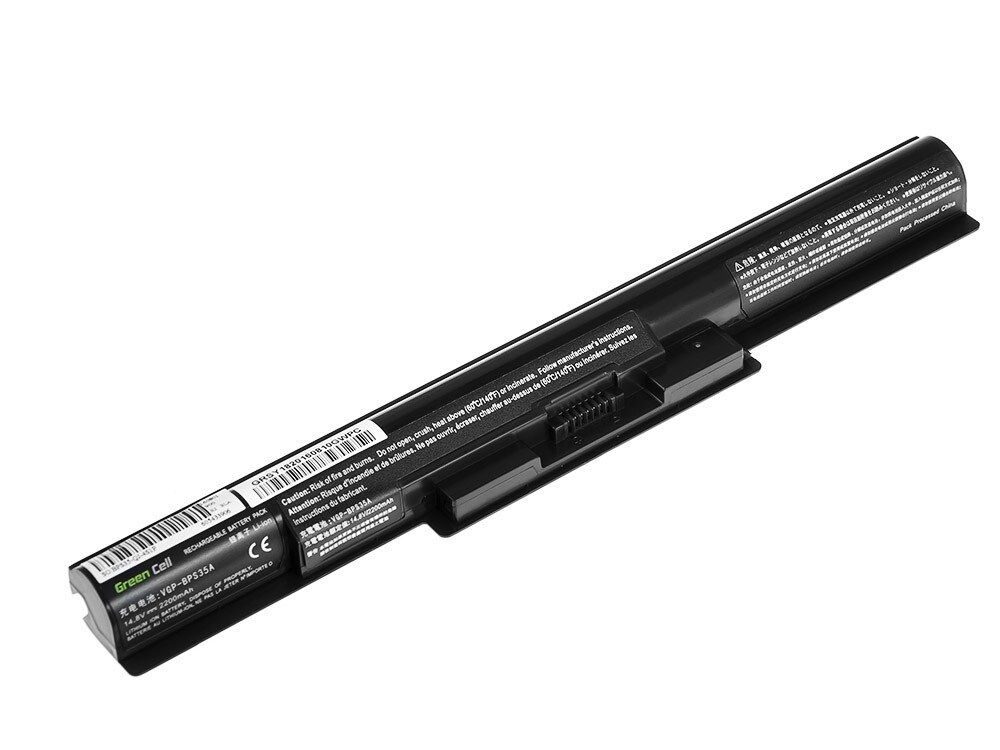 Green Cell laptop batteri till Sony Vaio SVF14 SVF15 Fit 14E 15E / 14,4V 2200mAh