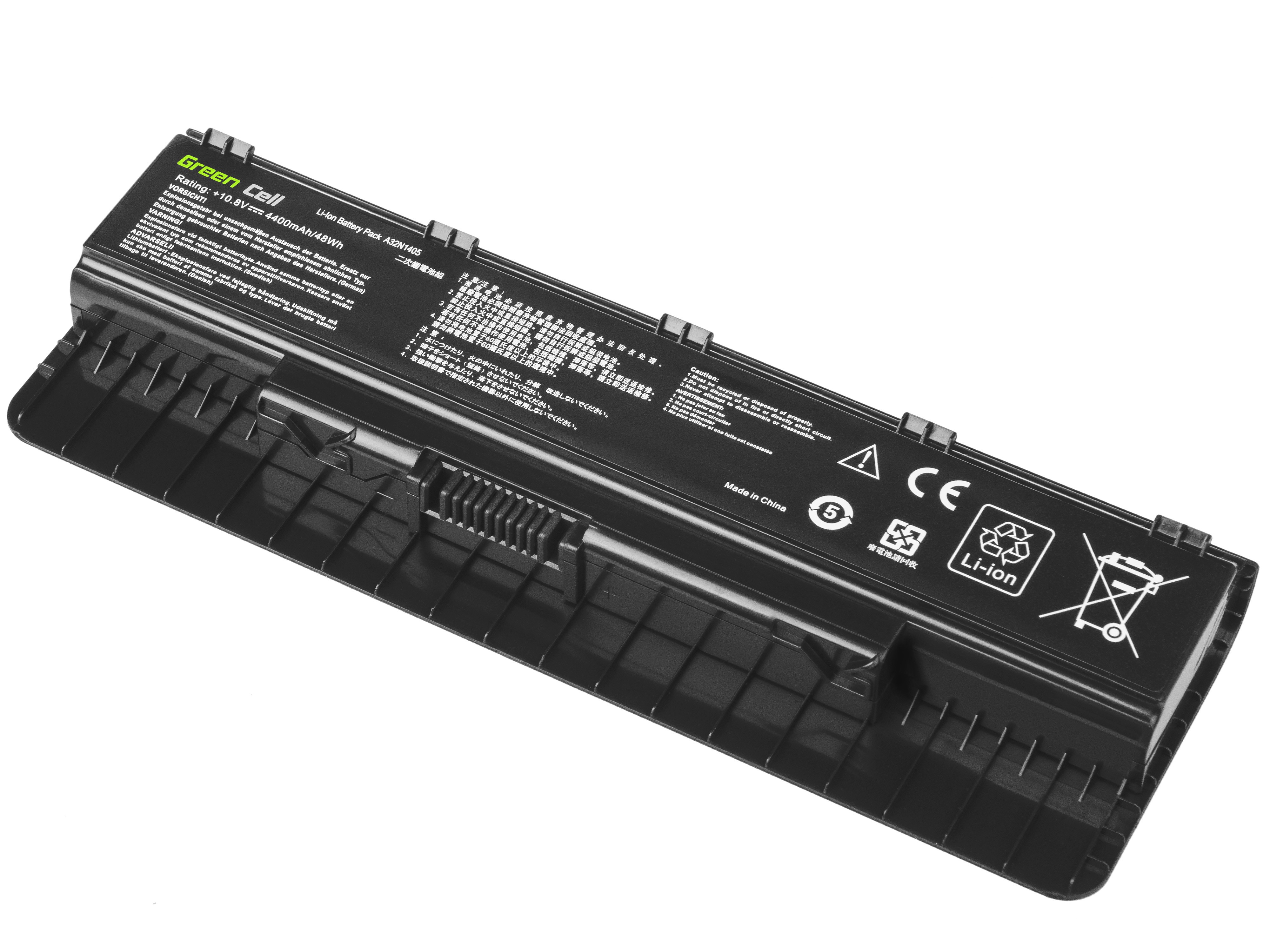 Green Cell laptop batteri till Asus G551  N551 N551J N551JM