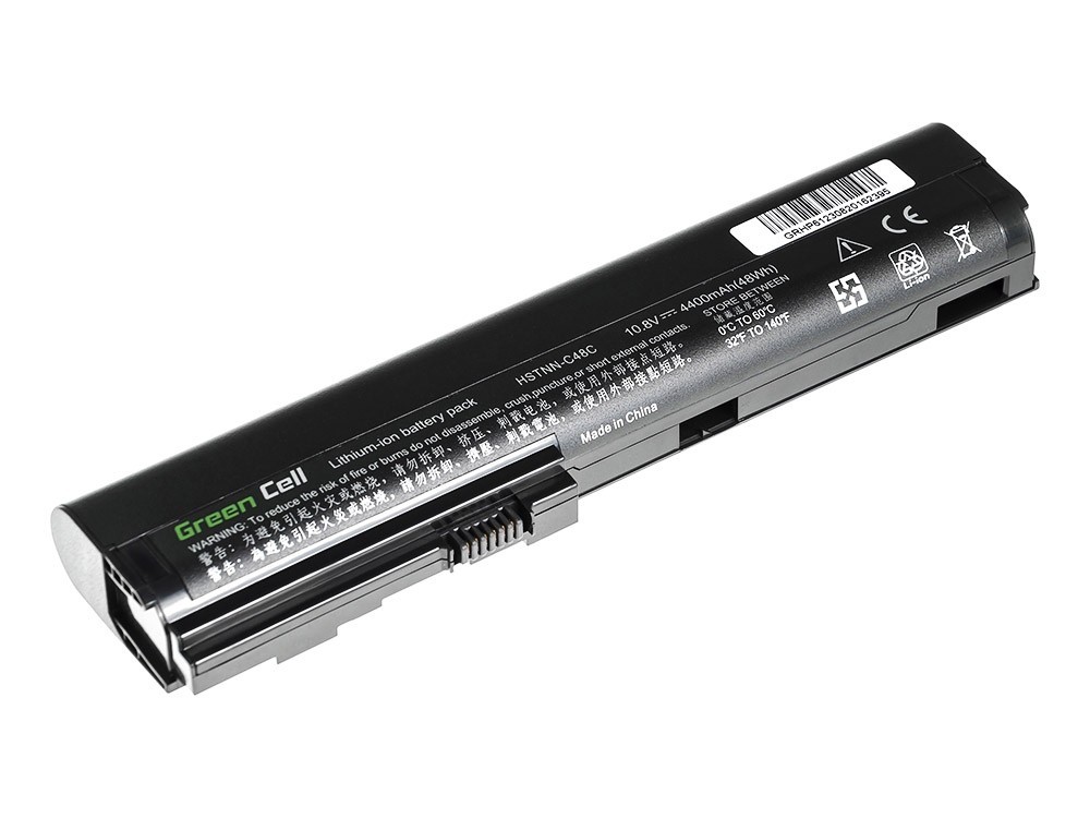 Green Cell laptop batteri till HP EliteBook 2560p 2570p / 11,1V 4400mAh