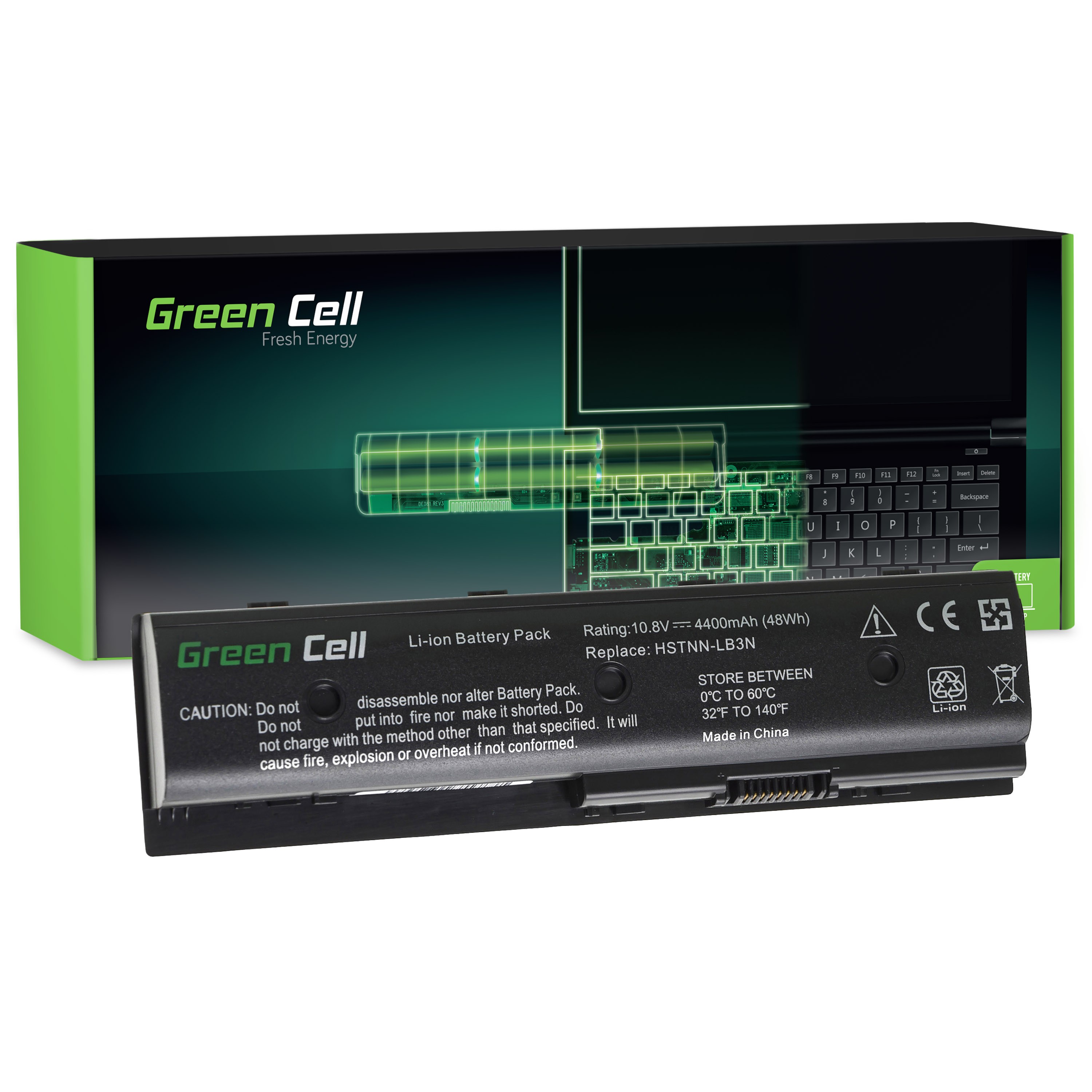 Green Cell laptop batteri till HP Pavilion DV6-7000 DV7-7000 M6 / 11,1V 4400mAh