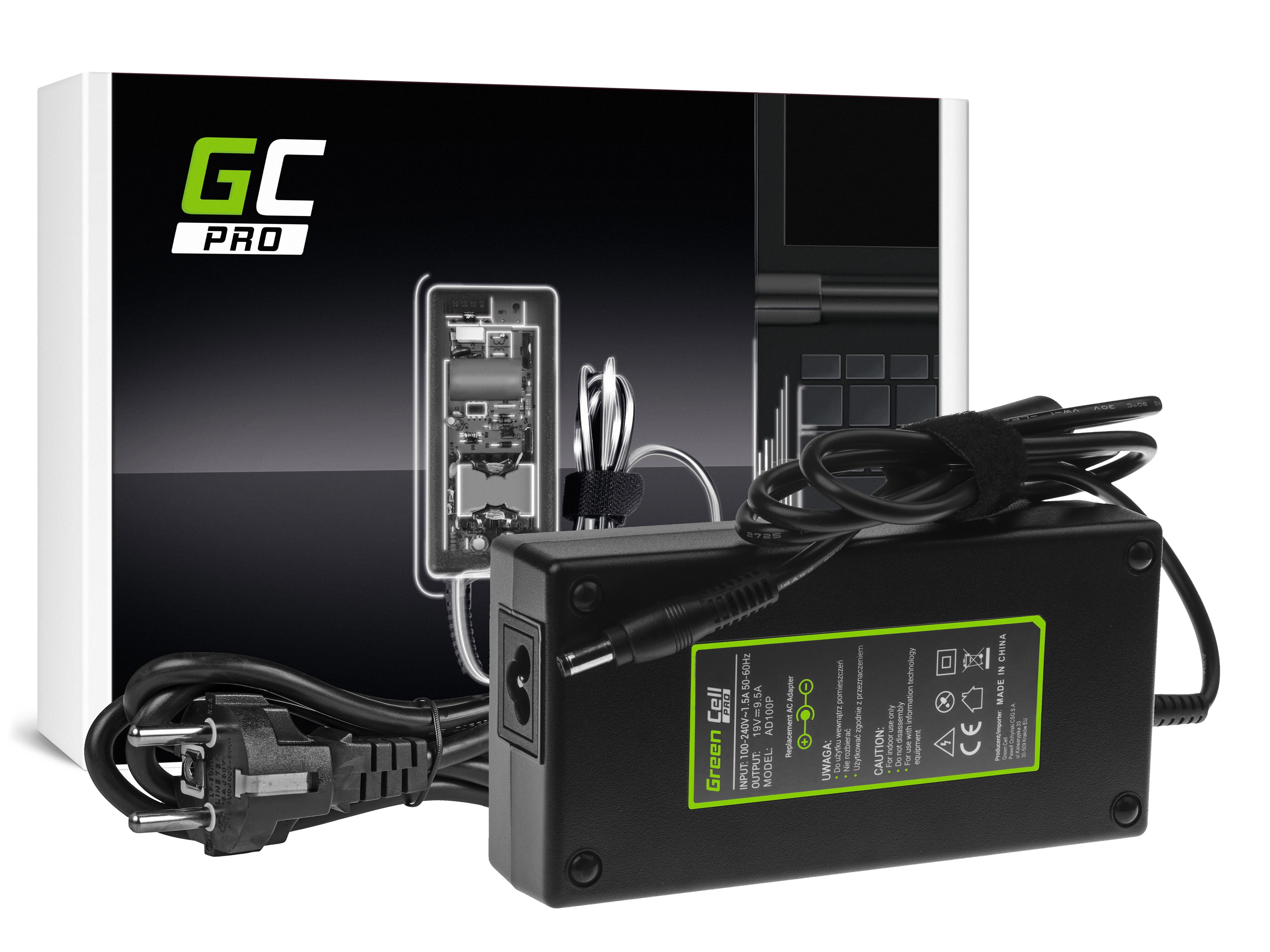 Green Cell laddare / AC Adapter till AC Adapter MSI GT60 Asus ROG G75