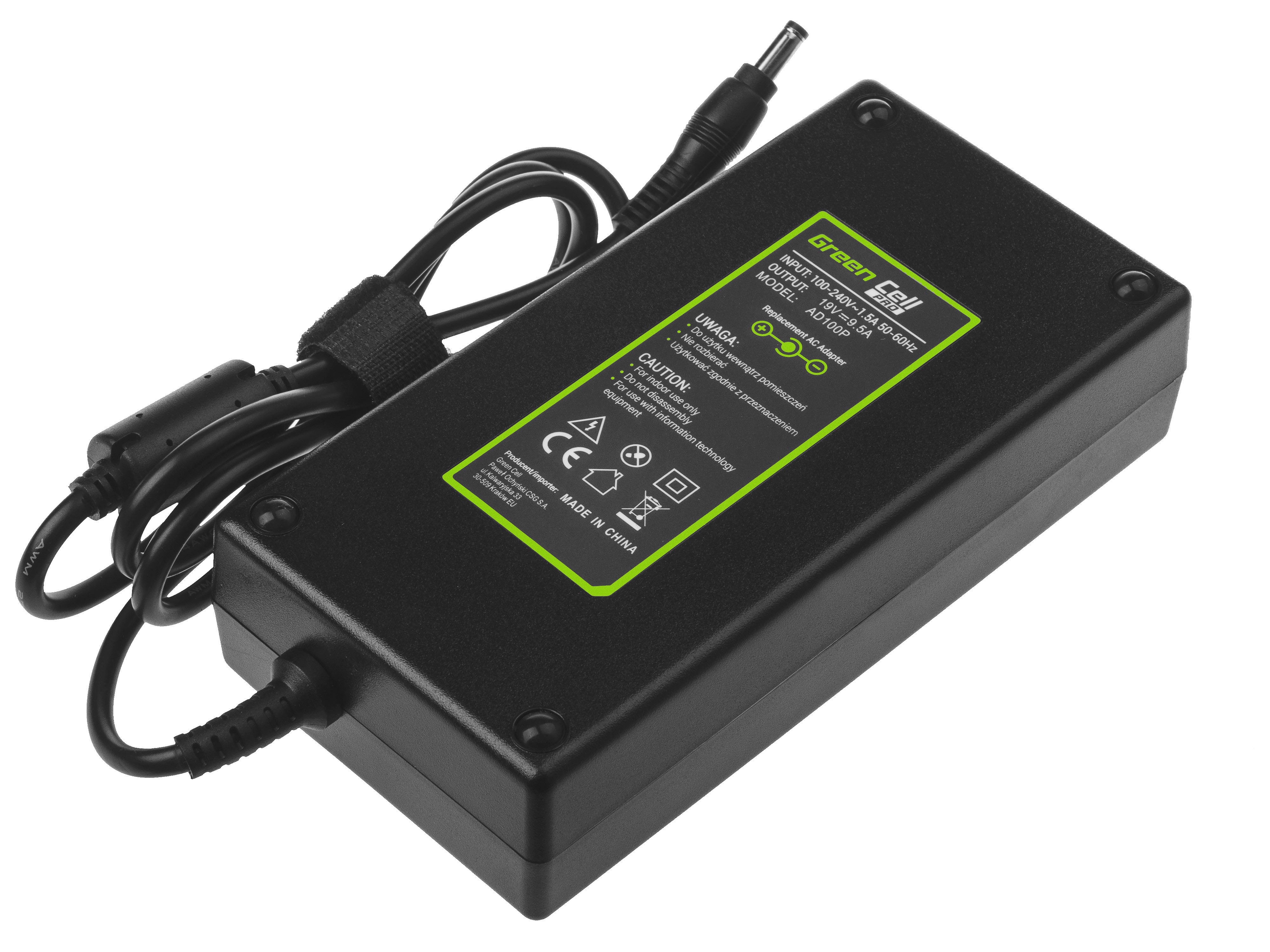 Green Cell laddare / AC Adapter till AC Adapter MSI GT60 Asus ROG G75