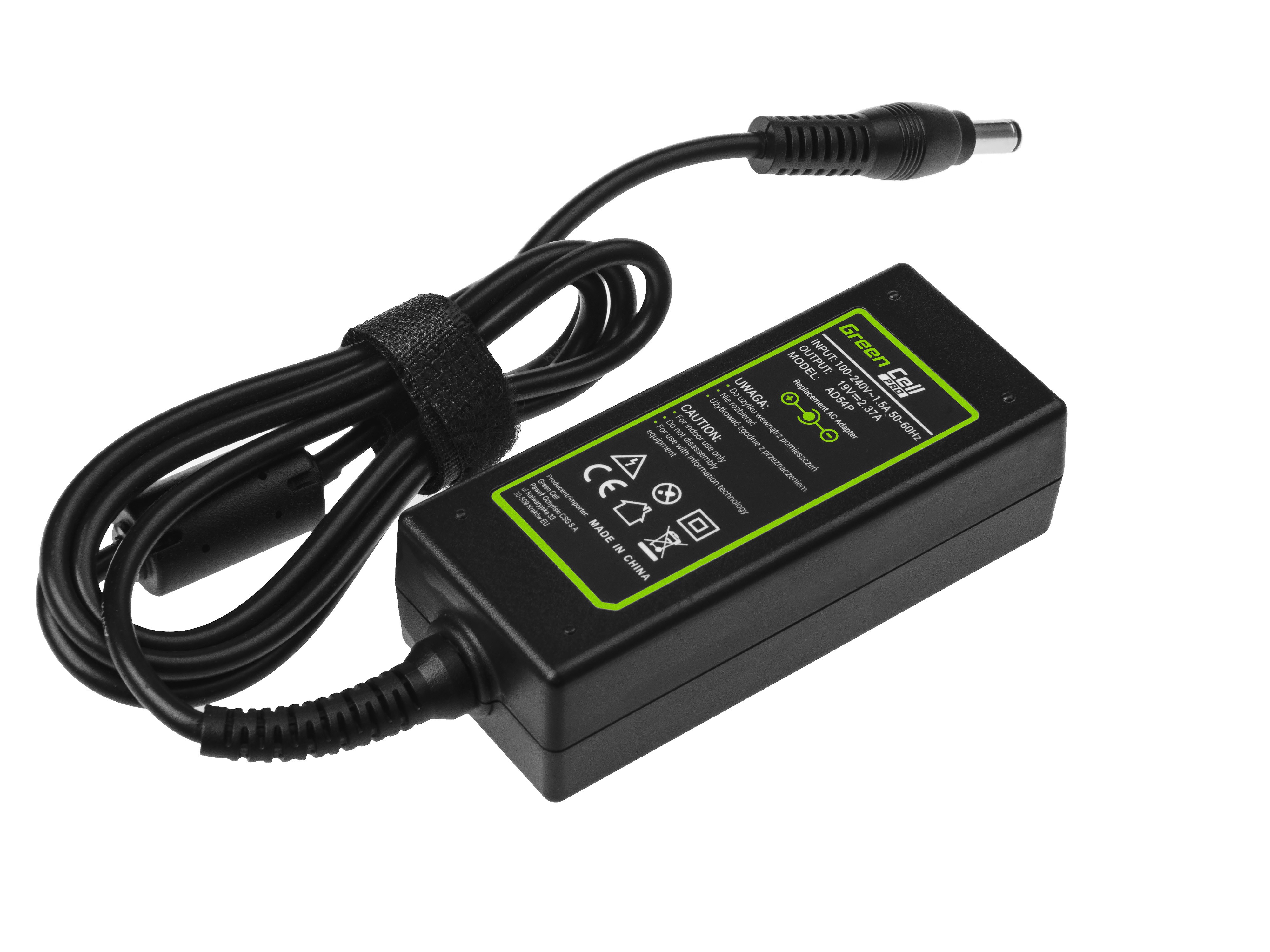 Green Cell laddare / AC Adapter till AC Adapter Toshiba Satellite C50D C75D C670D C870D