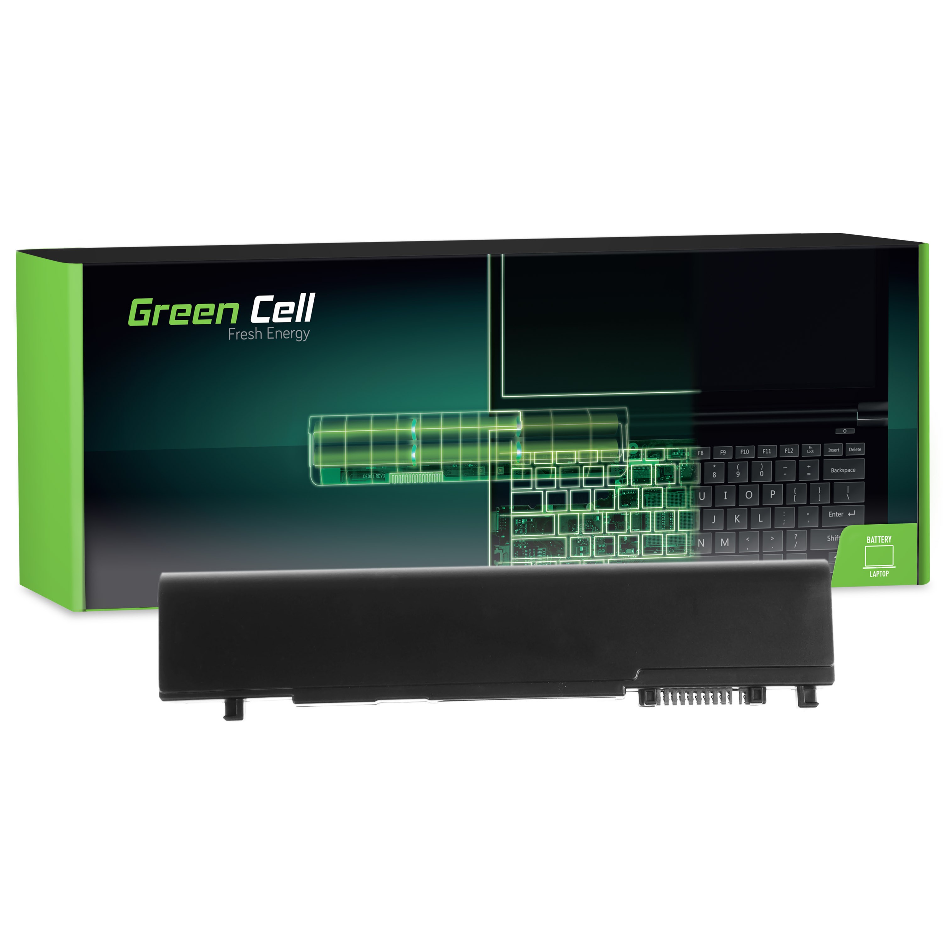 Green Cell PRO laptop batteri till Toshiba Portege R700 R830 R705 R835 / 11,1V 4400mAh