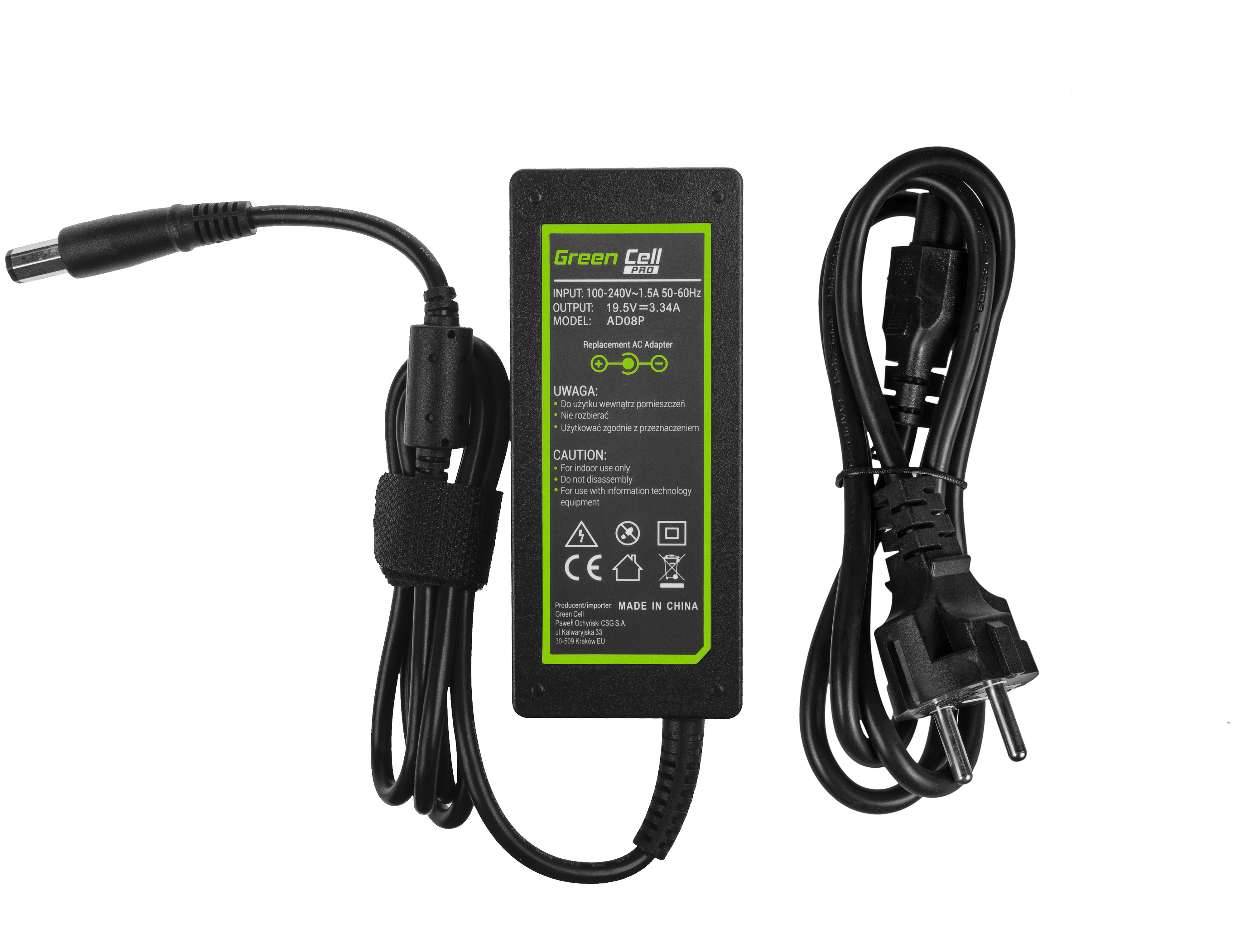 Green Cell laddare / AC Adapter till AC Adapter Dell Inspiron 1546 1545 1557 XPS M1330