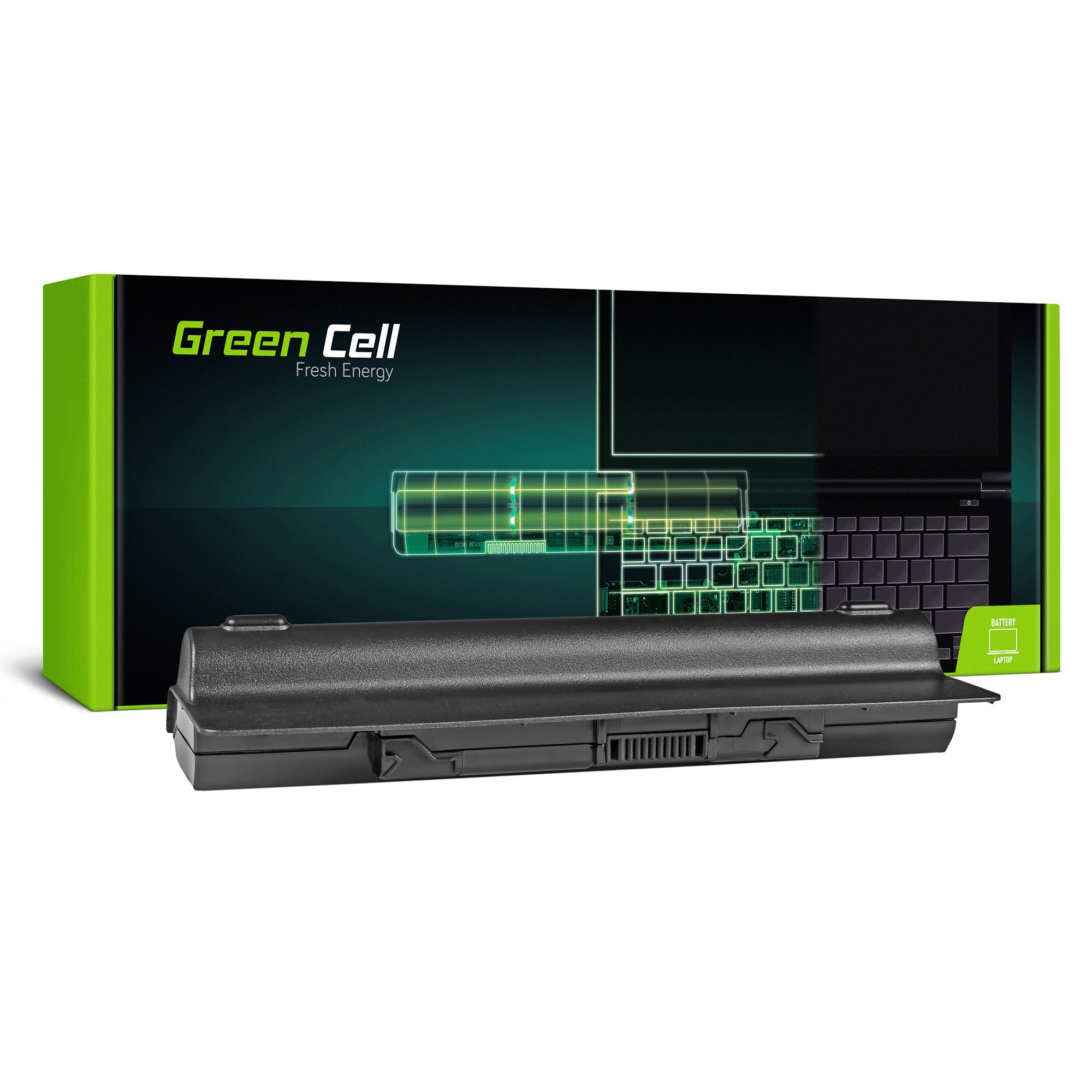 Green Cell laptop batteri till Asus A32-N56 N46 N46V N56 N76 / 11,1V 6600mAh