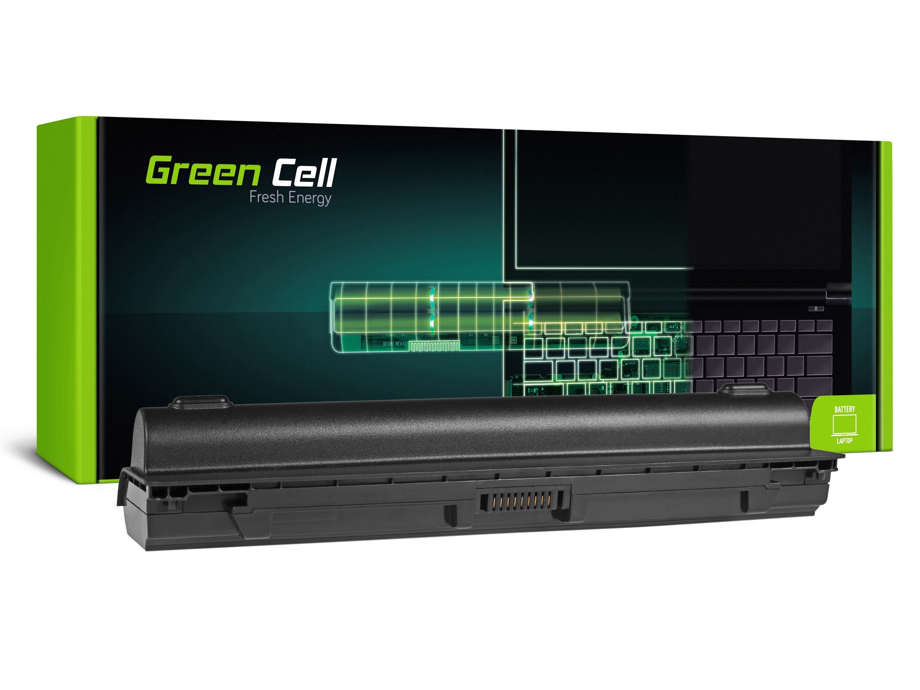 Green Cell laptop batteri till Toshiba Satellite C850 C855 C870 L850 / 11,1V 6600mAh