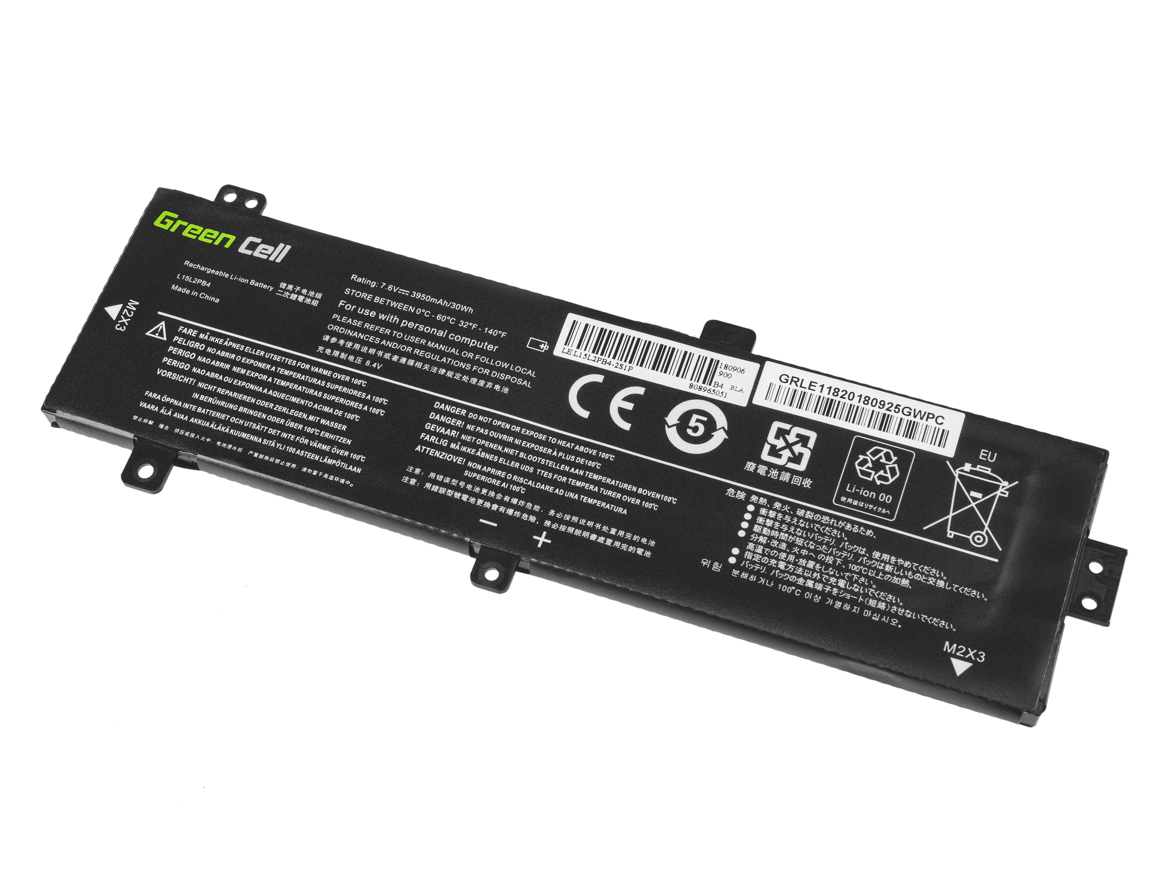 Green Cell laptop batteri till Lenovo V310 V310-14  / 3500 mAh 7.6 V