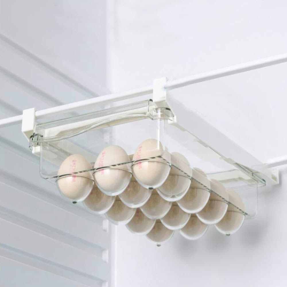 Ägglåda för kylskåpet med fäste 30x20x9,5cm