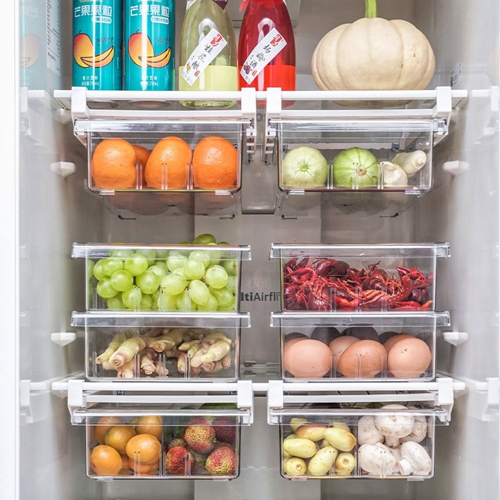 Freshbox till kylskåpet med 8 fack 30,5x20x9,5cm