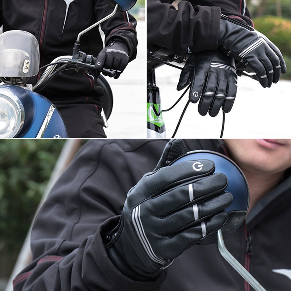 Vattenresistanta Touch handskar storlek: XL