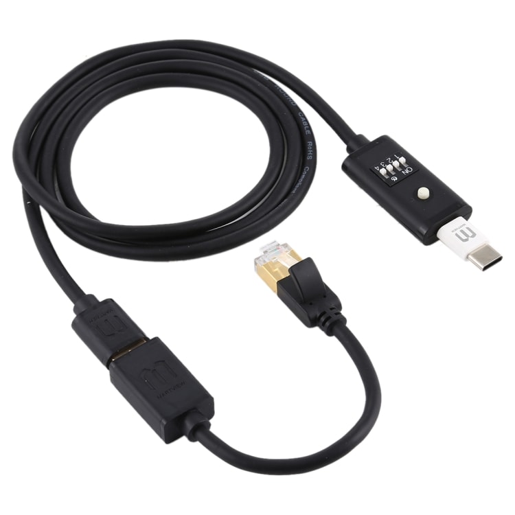 Multifunktionell Boot-Kabel USB/RJ45/MicroUSB/USB Typ-C