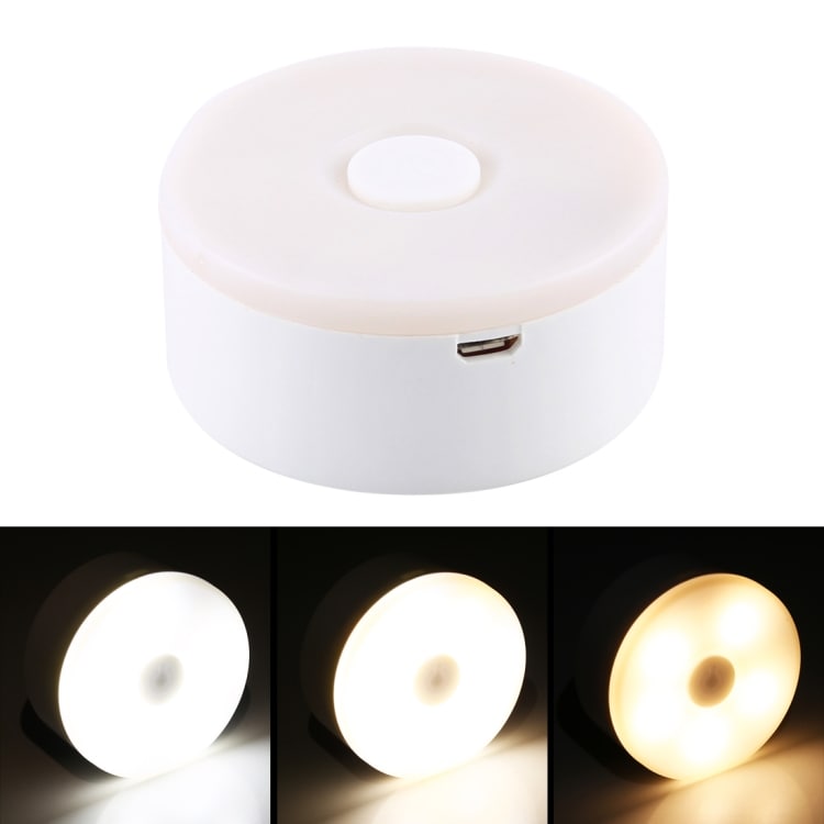 LED nattlampa med 3 färgstyrkor