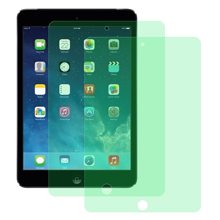 2-pack Tempererat skärmskydd med blåljusfilter till iPad Mini 3 & 2