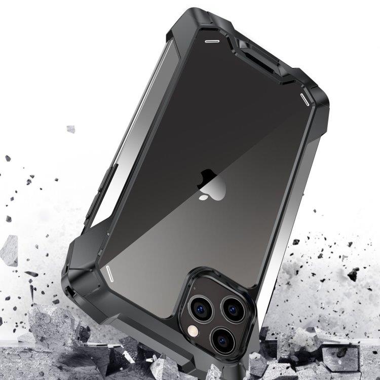 R-JUST stötskydd till iPhone 12 / 12 Pro - Silver