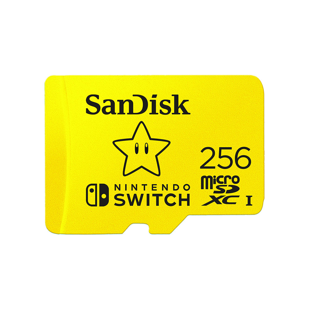 SanDisk 256GB microSDXC UHS-I Nintendo-Switch