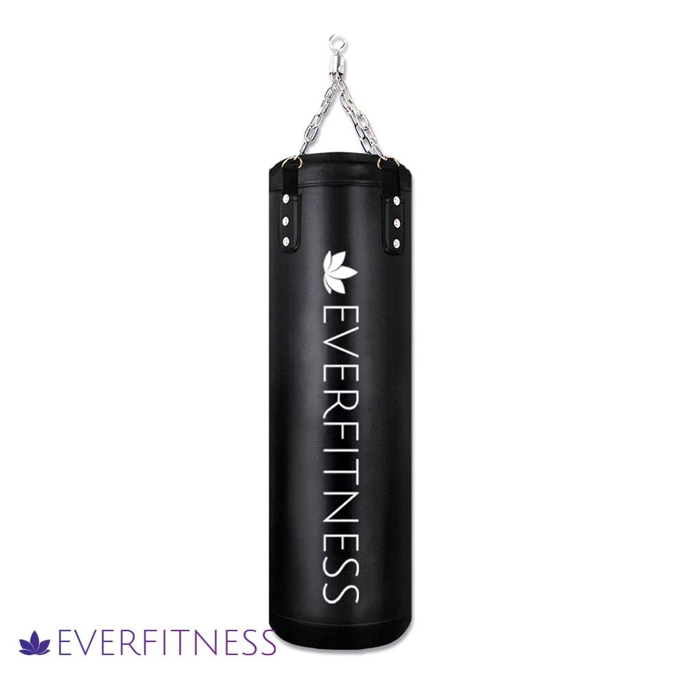 Everfitness boksesekk 35 kg / hengende treningssekk for boksing / sandsekk til hjemmegym