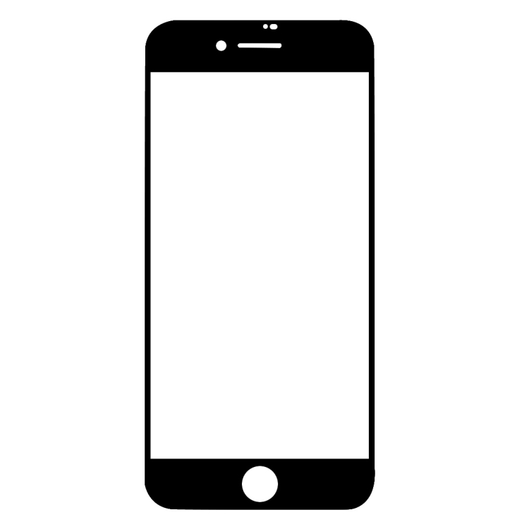 Tempererat skärmskydd med aluminiumkanter till iPhone SE 2020