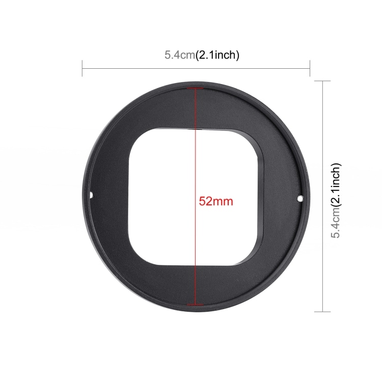 52mm Adapterring för UV-filter till GoPro HERO9 Black