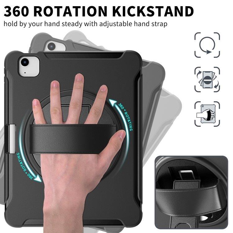 Skyddsfodral med roterbart ställ och handtag till iPad Air (2020) 10.9
