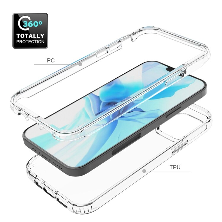 Transparent silikonskydd till iPhone 12 / 12 Pro
