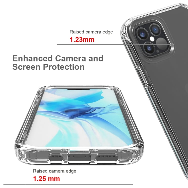 Transparent silikonskydd till iPhone 12 / 12 Pro