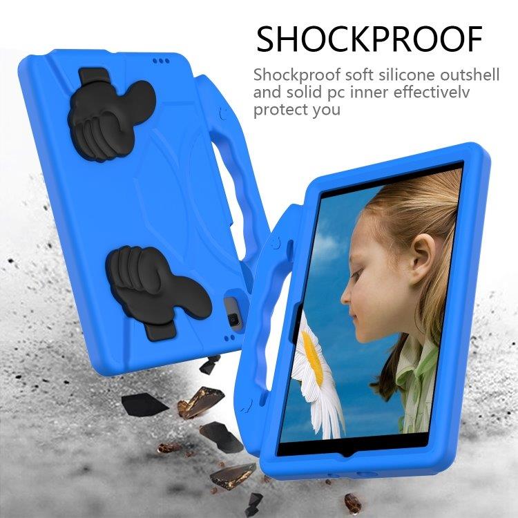 Skyddande fodral med handtag till Samsung Galaxy Tab A7 10.4(2020)T500/T505 - Blå