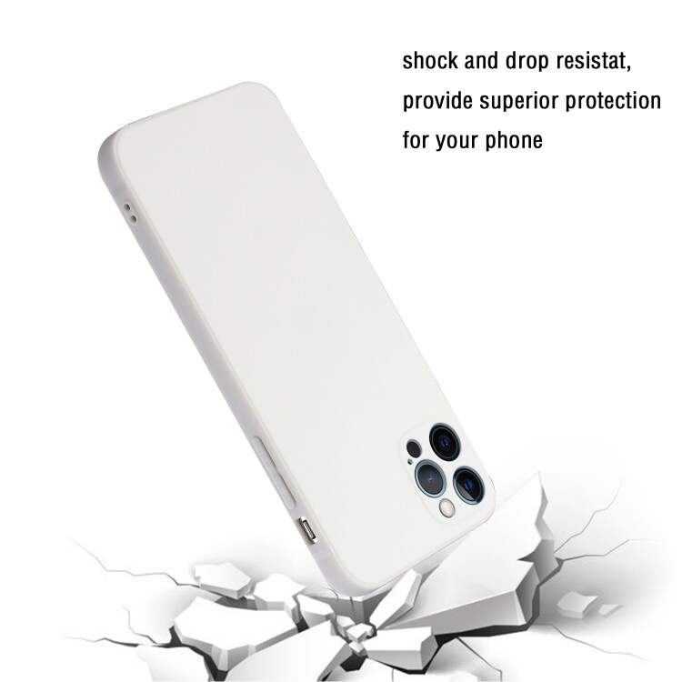 Stilrent mobilskydd till iPhone 12 Pro Max  - Vit
