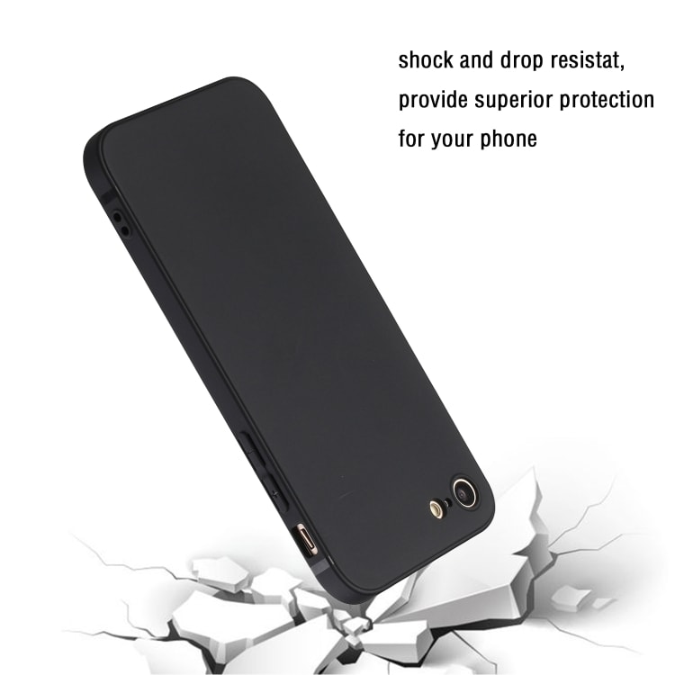 Stilrent mobilskydd till iPhone SE 2020 / 8 / 7 - Svart