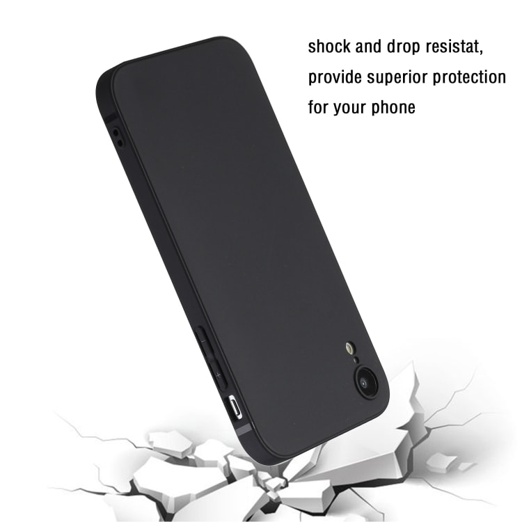 Stilrent mobilskydd till iPhone XR - Svart