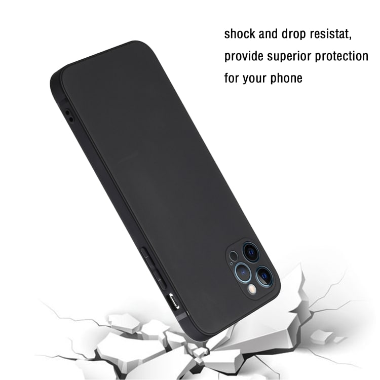 Stilrent mobilskydd till iPhone 12 Pro - Svart