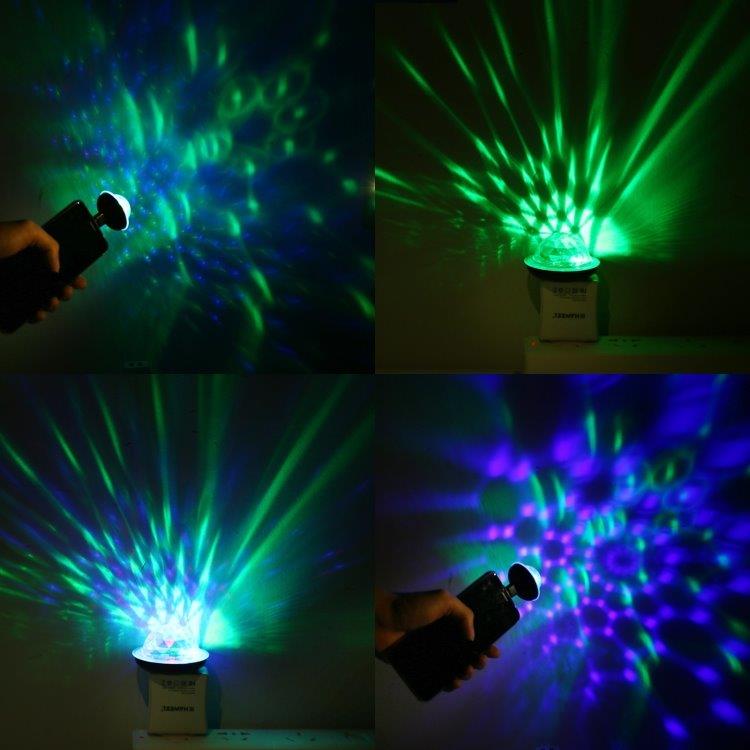 USB-lampa med festbelysning
