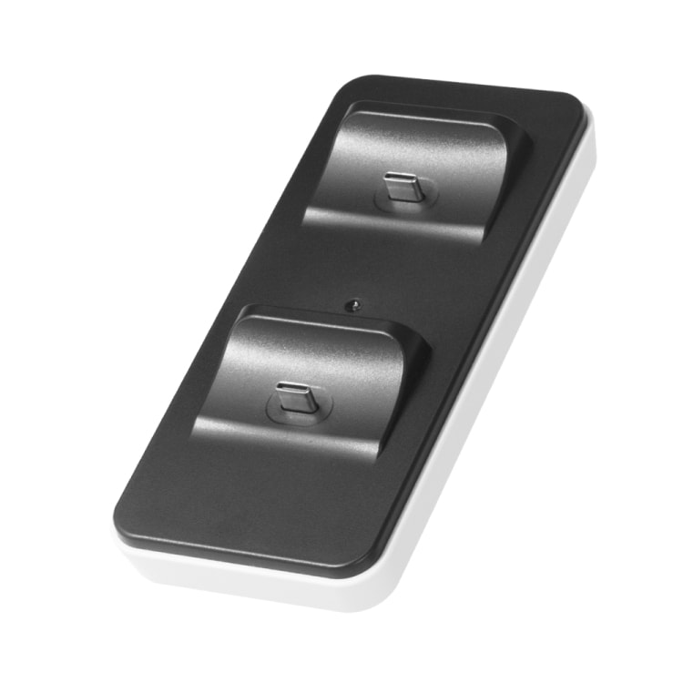 Dual laddstation med USB-C snabbladdning till PS5 handkontroll