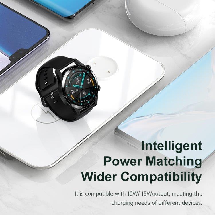 Trådlös laddplatta till Huawei Smartwatch & Telefon
