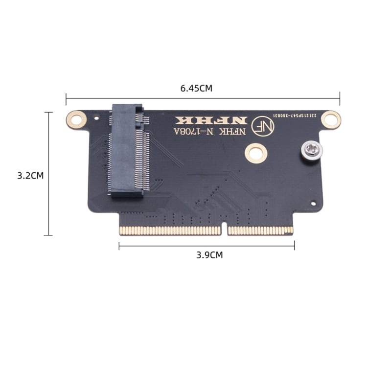 SSD-Adapter till MacBook Pro 13.3" A1708 (2016 - 2017)