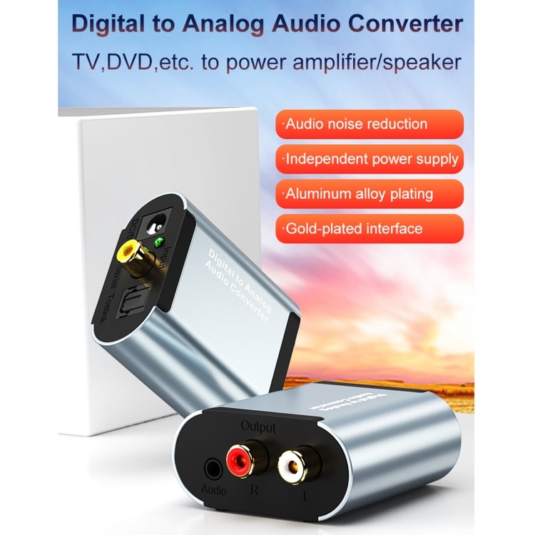 Digital till analog ljudkonverterare