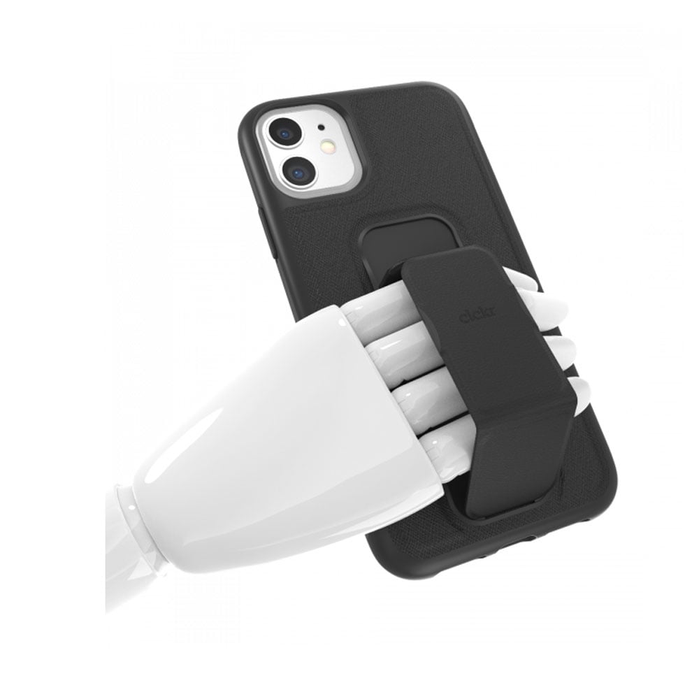 Clckr GripCase mobilskal till iPhone 11 - Svart