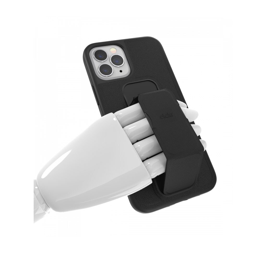 Clckr GripCase mobilskal till iPhone 12/12 Pro- Svart