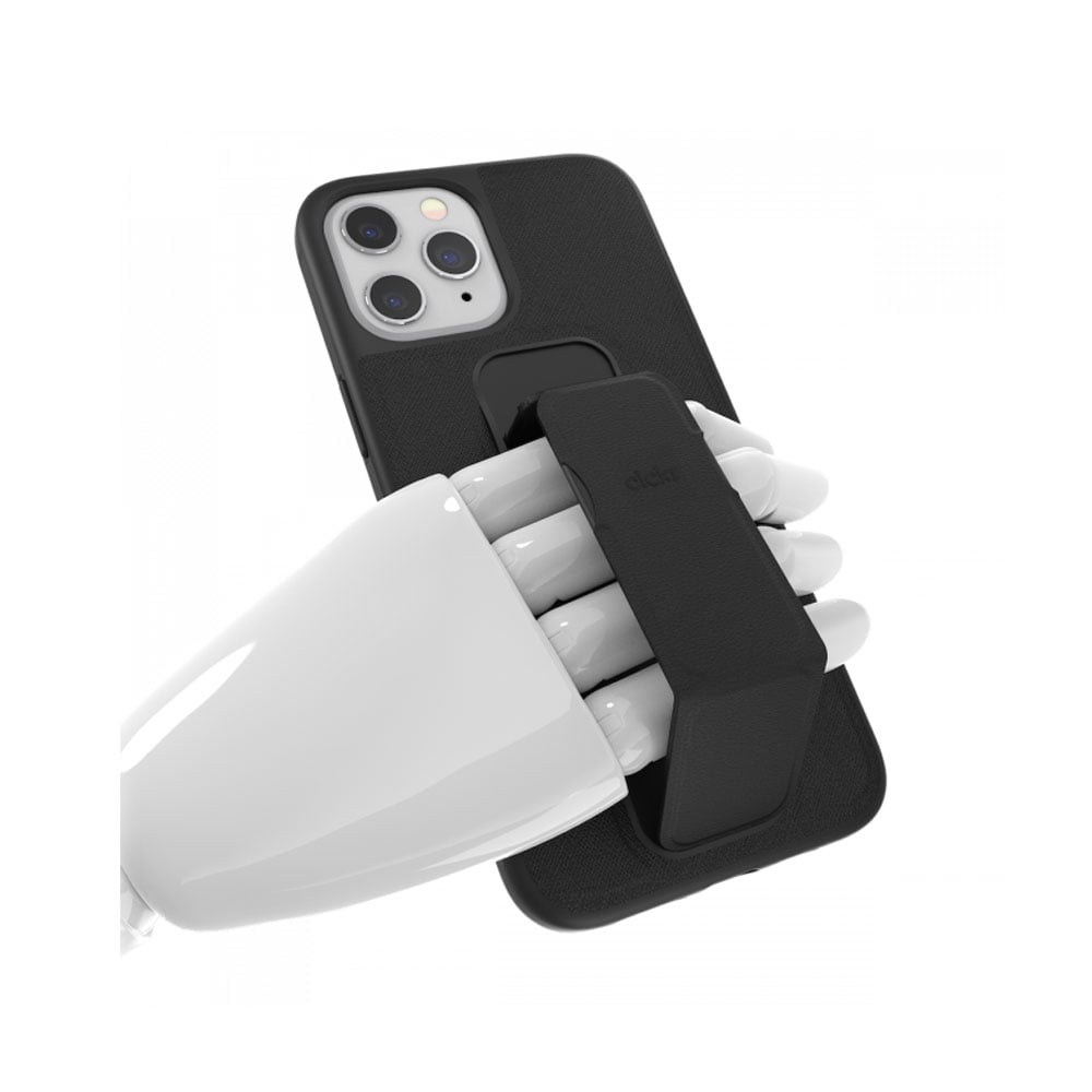 Clckr GripCase mobilskal till iPhone 12 Pro Max - Svart