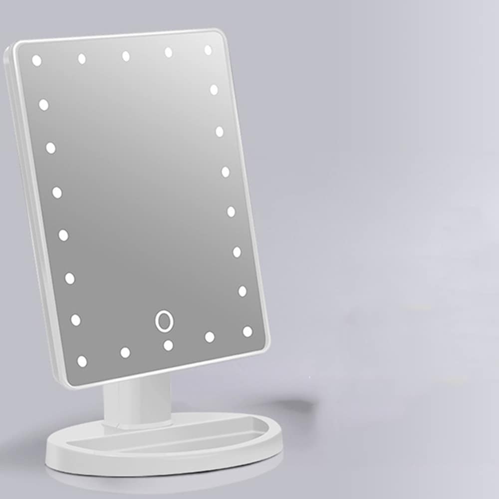Ställbar Sminkspegel med LED-Belysning