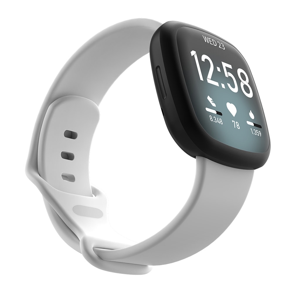 Silikonarmband Fitbit Versa 3 Vit - Small