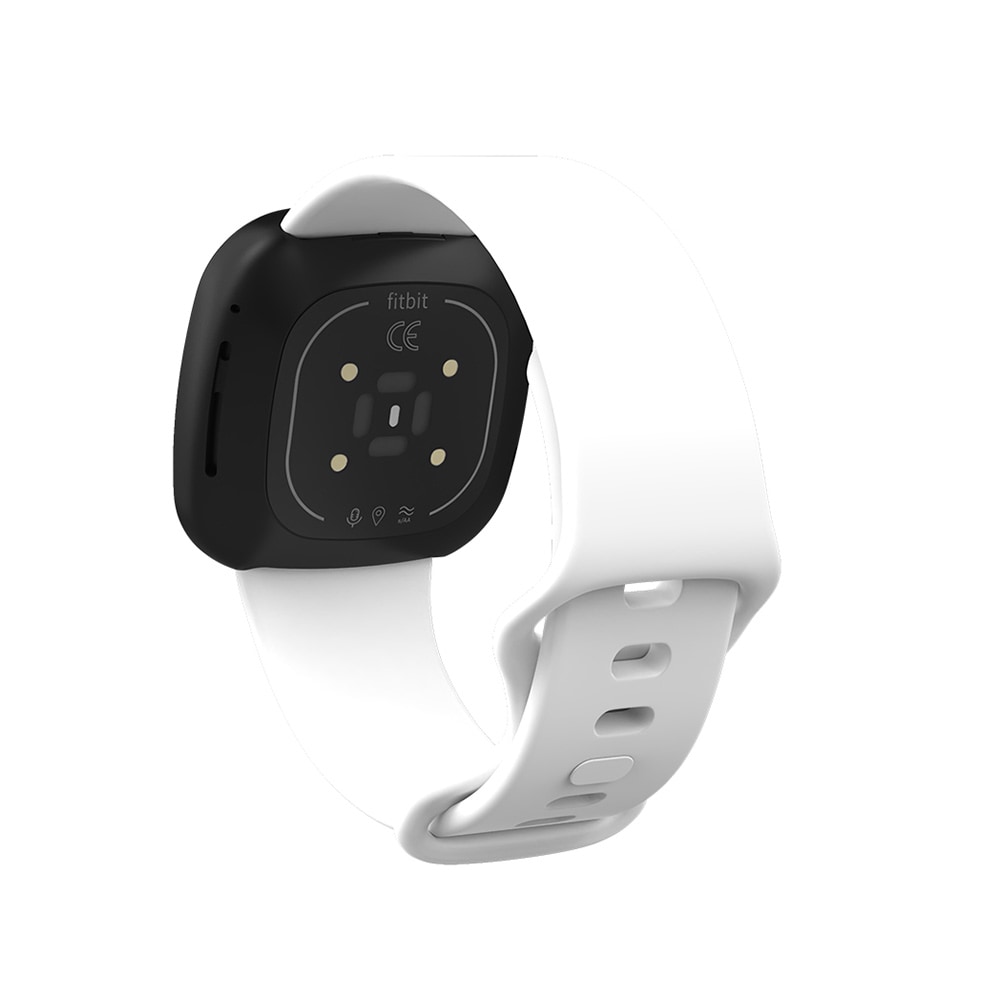 Silikonarmband Fitbit Versa 3 Vit - Small