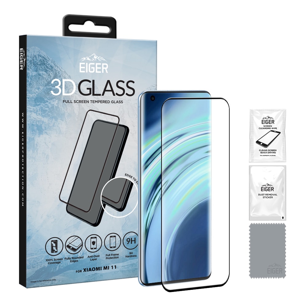 Eiger 3D Glas Skärmskydd Xiaomi Mi 11