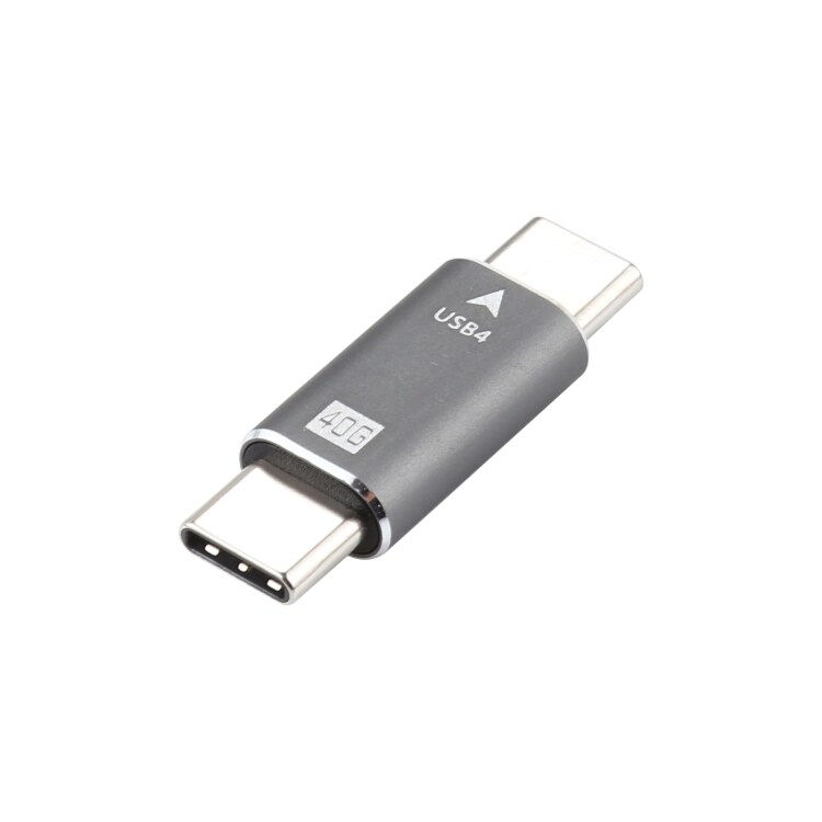 Adapter från USB-C 4.0 hane till hane