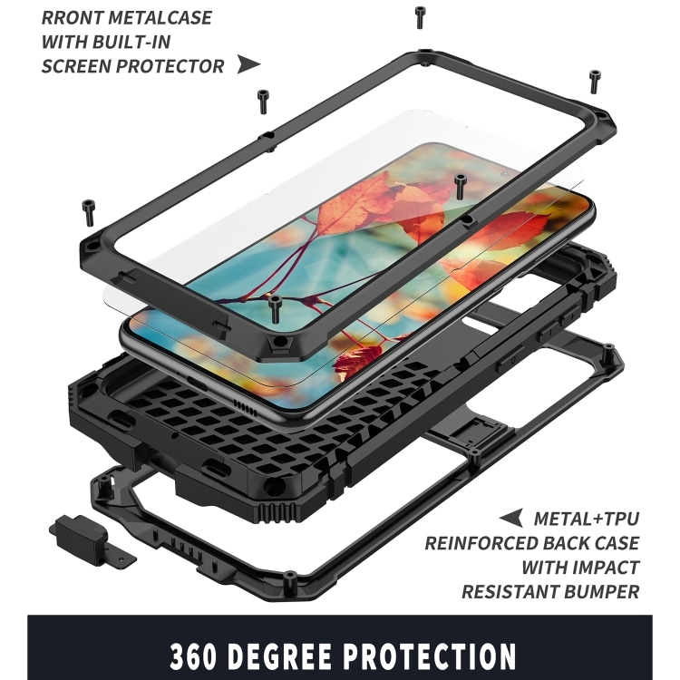 Robust mobilskydd med ställ till Samsung Galaxy S21 5G