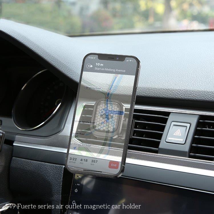 Mobilhållare med magnet till bilfläkten
