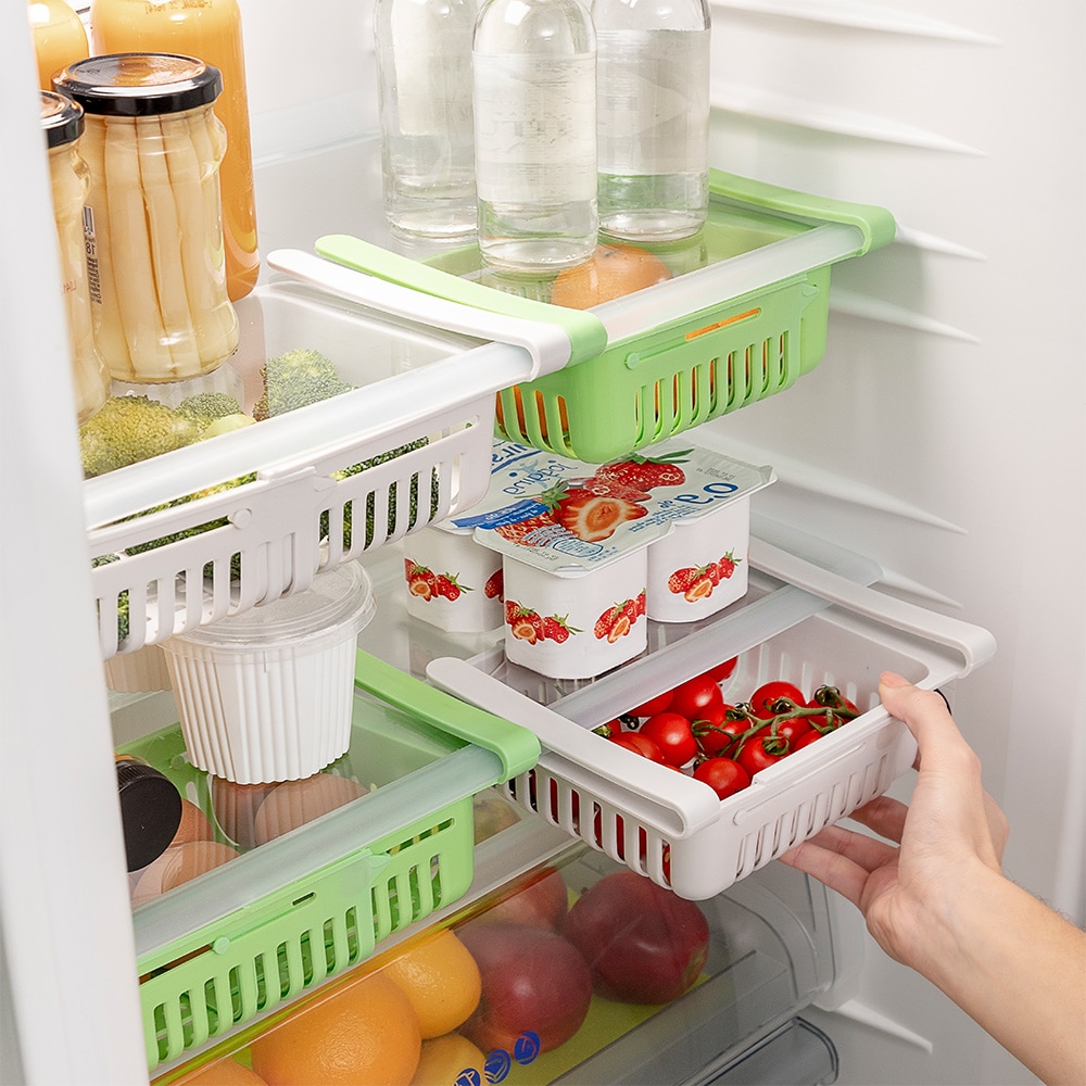 Innovagoods Förvaringslåda till kylskåpet 2-pack