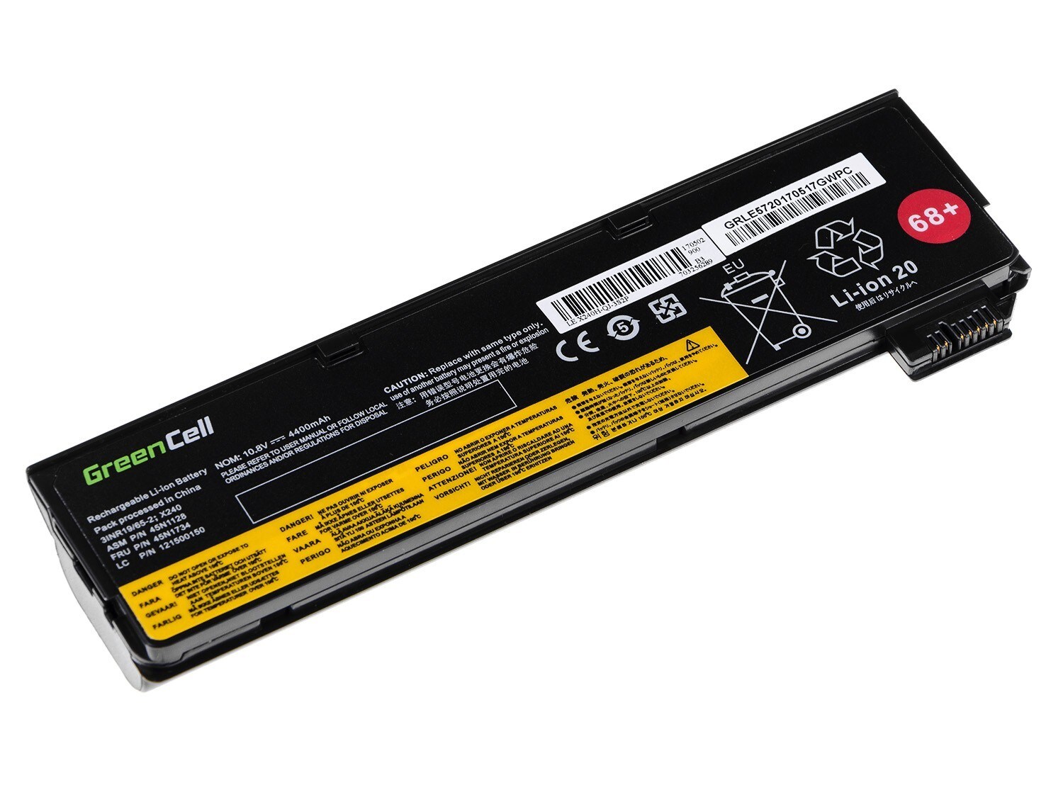 Green Cell laptop batteri till Lenovo ThinkPad T440 L450