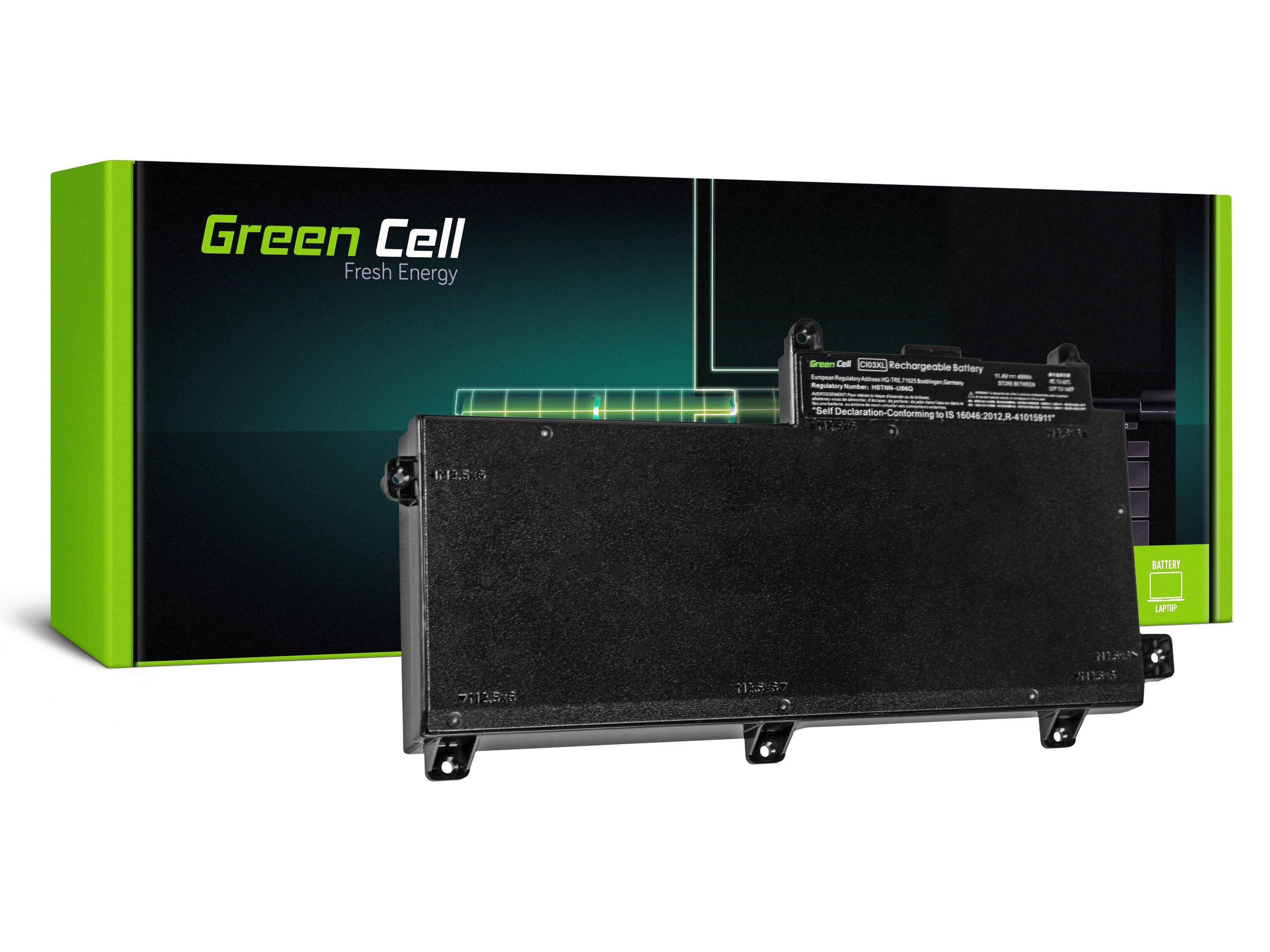 Green Cell laptop batteri till HP ProBook 640 G2 645 G2 650 G2 G3