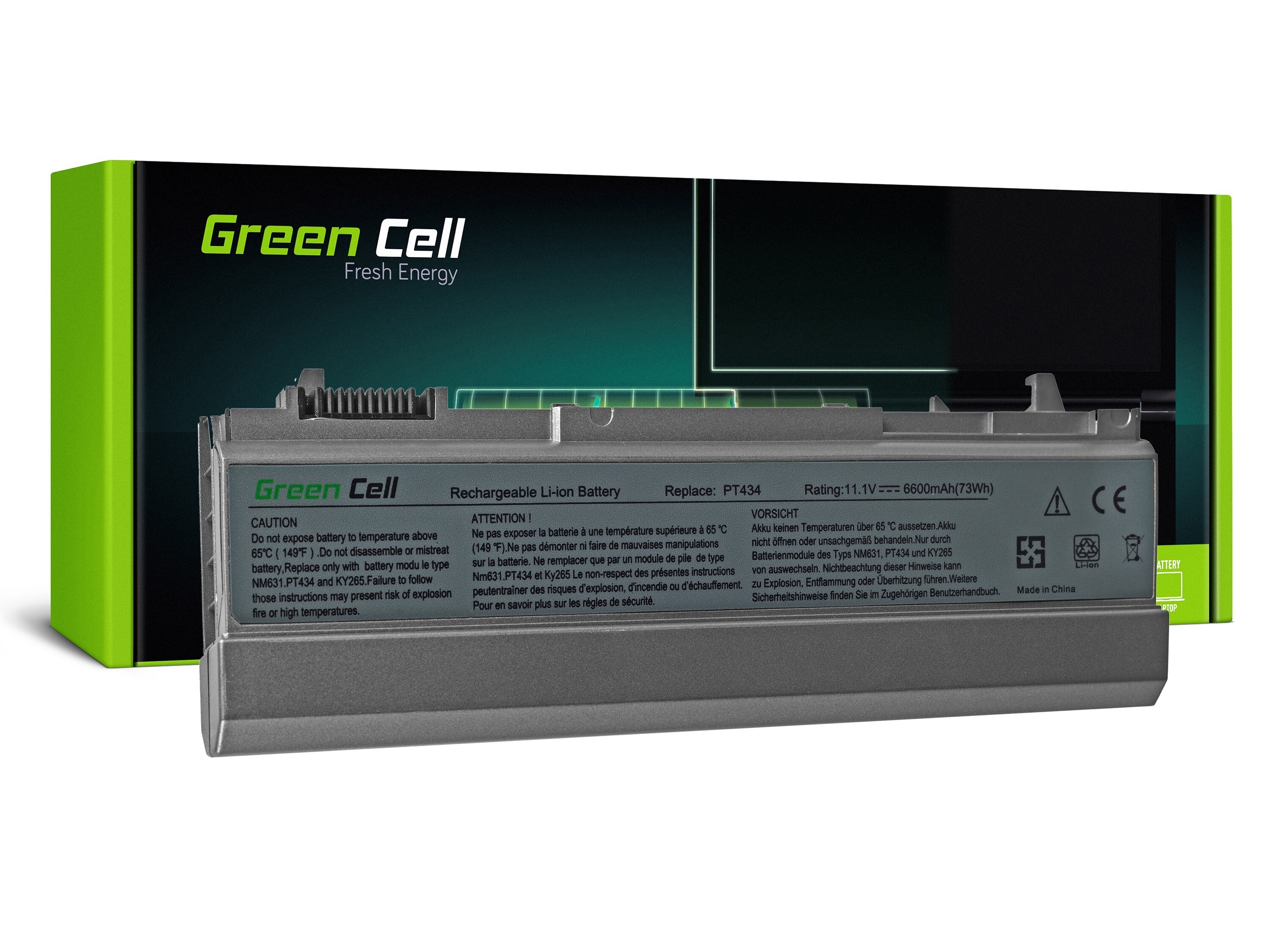 Green Cell laptop batteri till Dell Latitude E6400 E6410 E6500 E6510